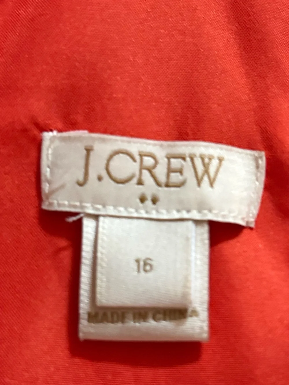 3 — J Crew Scalloped V-Neck Camisole Tops  in colors Pink, Blue, & Red  XL / 16